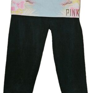 PINK Victoria's Secret Kids Black Leggings
